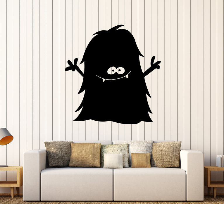 Wall Decal Funny Monster Cartoon Fantasy Tale Vinyl Sticker Unique Gift (ed580)