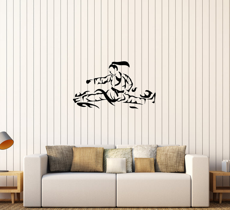 Wall Decal Sport Fighting Martial Arts Japan Vinyl Sticker Unique Gift (ed781)