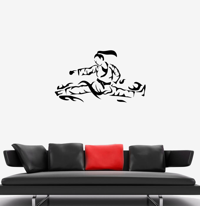 Wall Decal Sport Fighting Martial Arts Japan Vinyl Sticker Unique Gift (ed781)