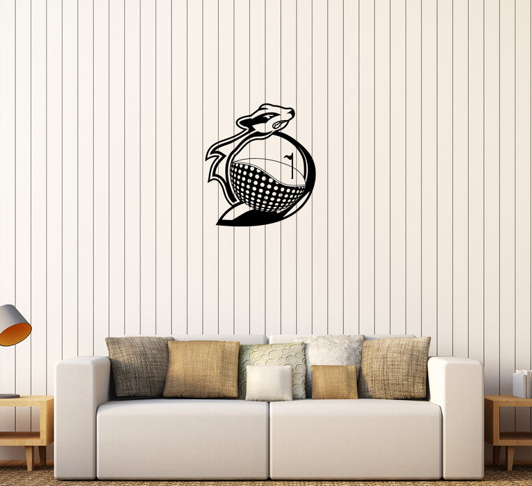 Wall Decal Tennis Ball Golf Game Sport Vinyl Sticker (ed912)