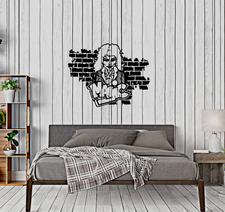Wall Decal Graffiti Street Art Magic Magician Joker Vinyl Sticker (ed940)