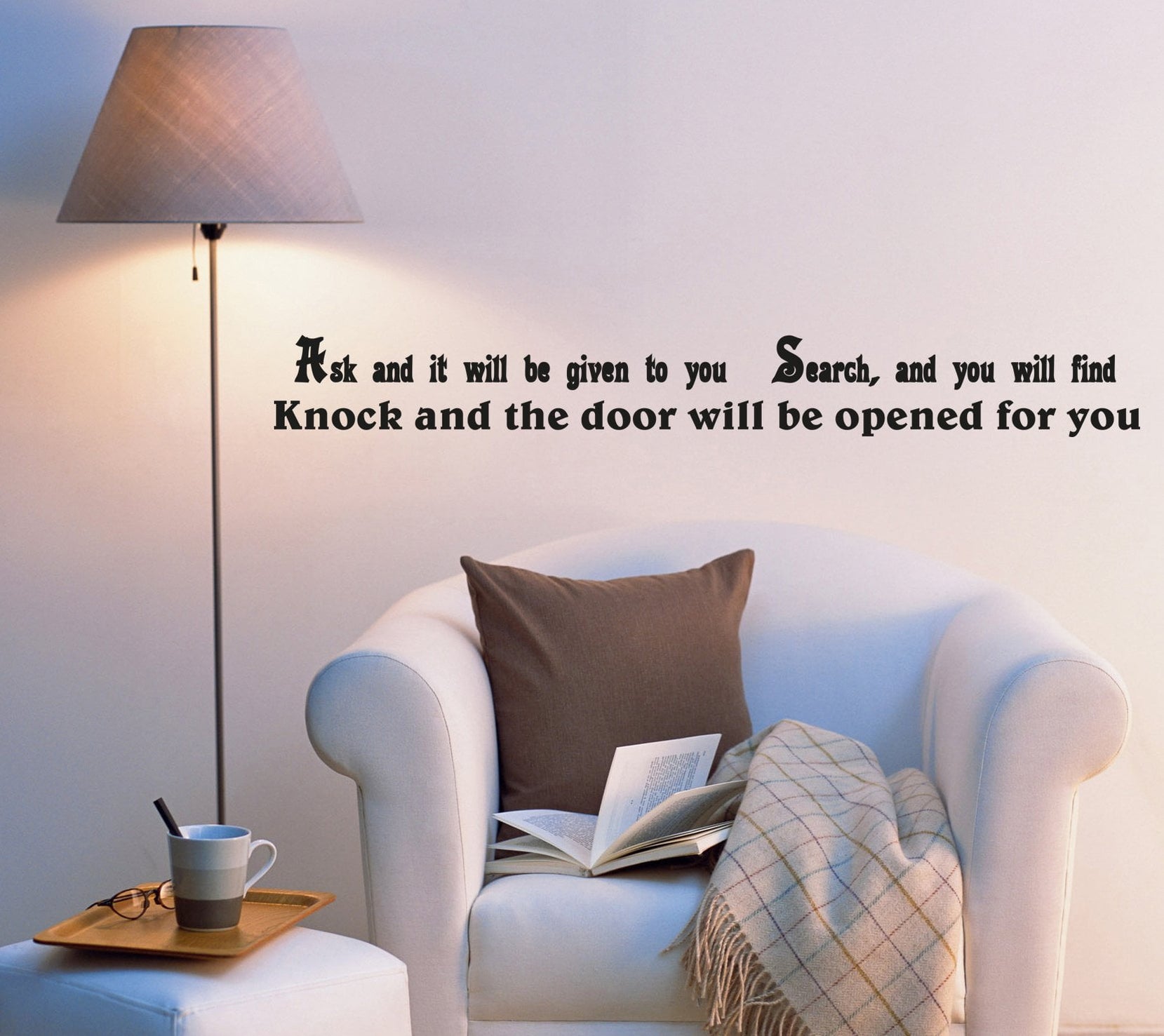 Wall Decal Inspirational Words of Wisdom Office Mirror Vinyl Sticker ...