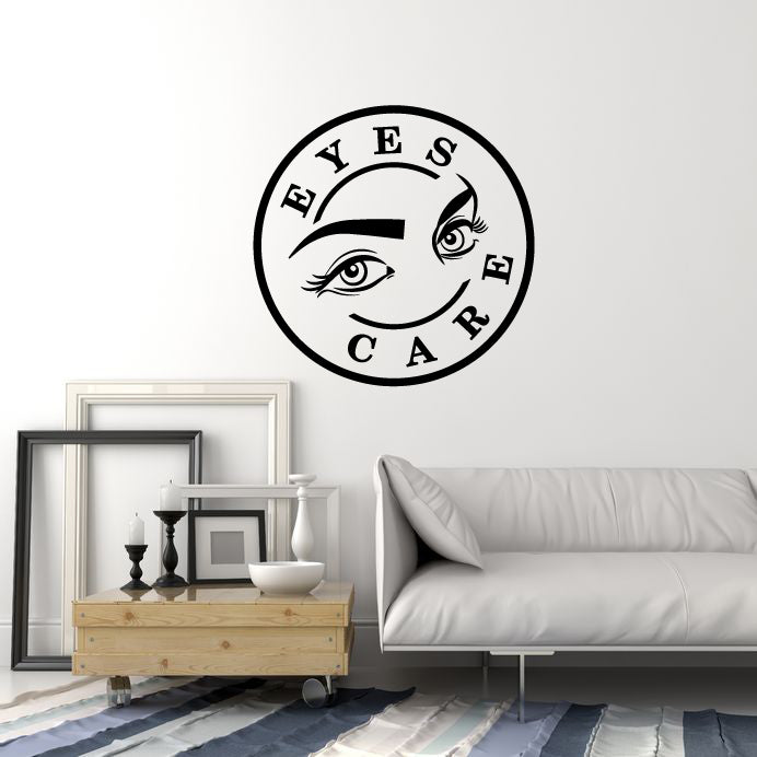 Vinyl Wall Decal Healthy Eyes Care Ophthalmology Optics Store Stickers Mural (ig6123)