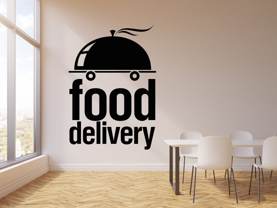 Vinyl Wall Decal Good Food Cafe Restaurant Dining Room Delivery Truck Stickers Mural (g3333)