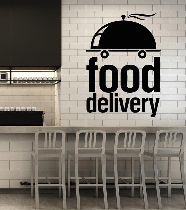 Vinyl Wall Decal Good Food Cafe Restaurant Dining Room Delivery Truck Stickers Mural (g3333)