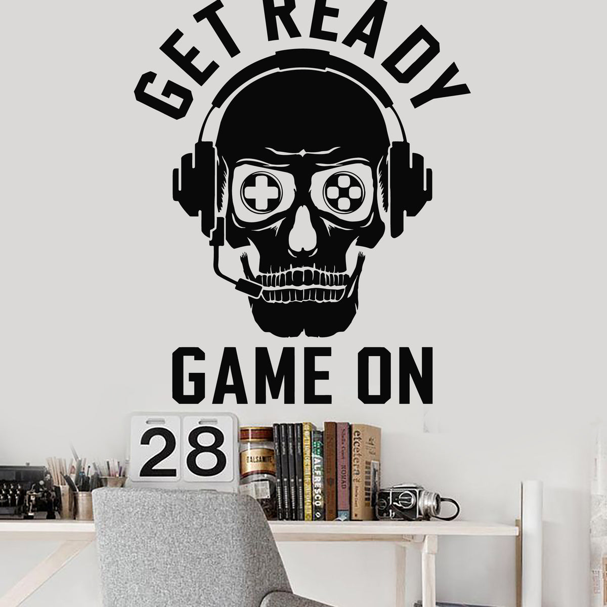Sticker Mural Gamer - ZoneStickers