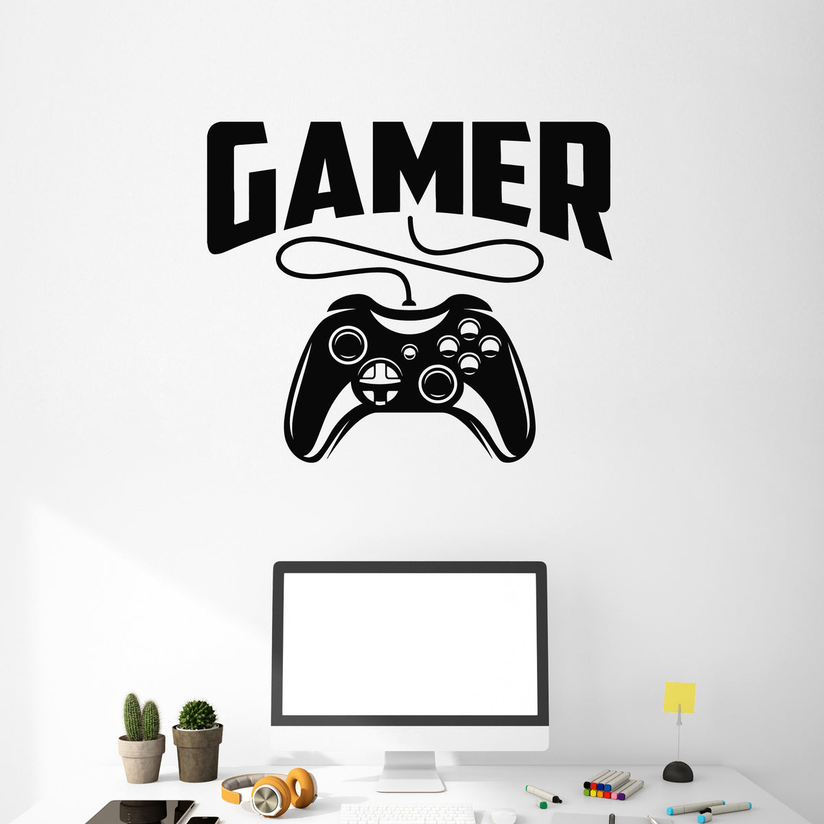 Gamer Sticker, Video Game, Computer Game, Game Play, Wall St