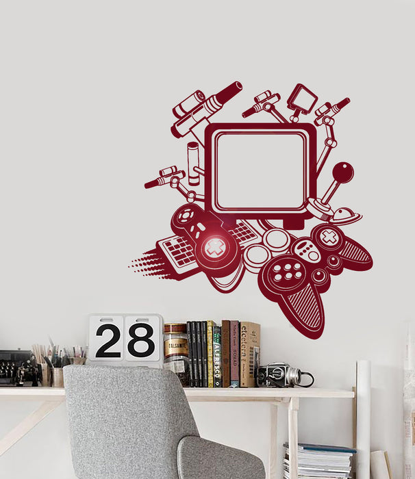 Game Vinyl Wall Decal Computer PC Gamer Video Gadgets Stickers Unique Gift (ig4231)