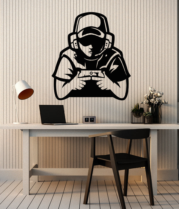 Vinyl Wall Decal Video Games Zone Play Gamer Boy's Room Stickers Mural (g5263)