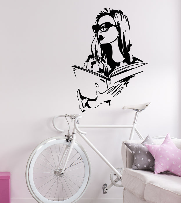 Vinyl Wall Decal Girl Fashion Magazine Beautiful Style Model Stickers Mural (g6347)