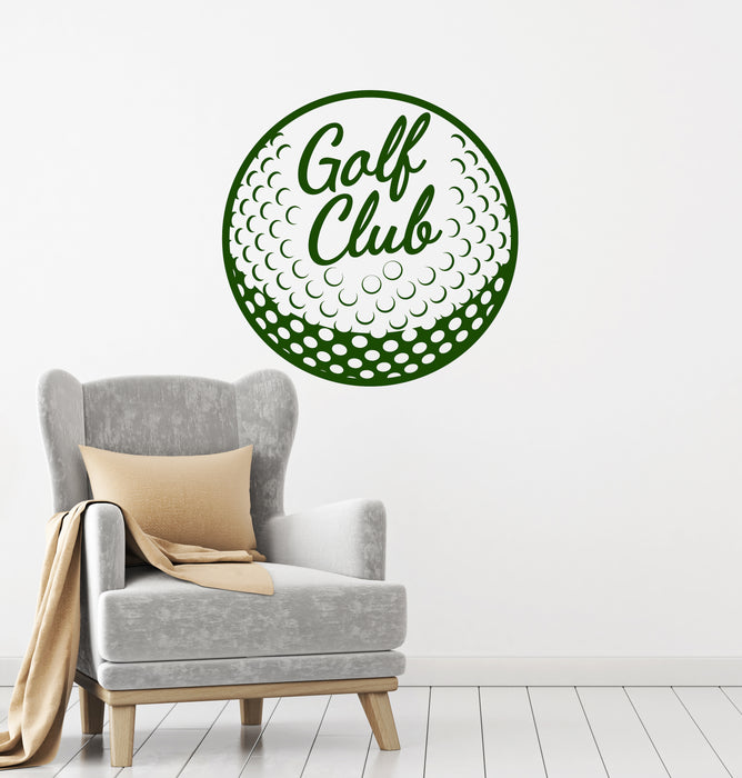 Vinyl Wall Decal Golf Club Ball Golfer Player Sport Stickers Mural (ig6384)