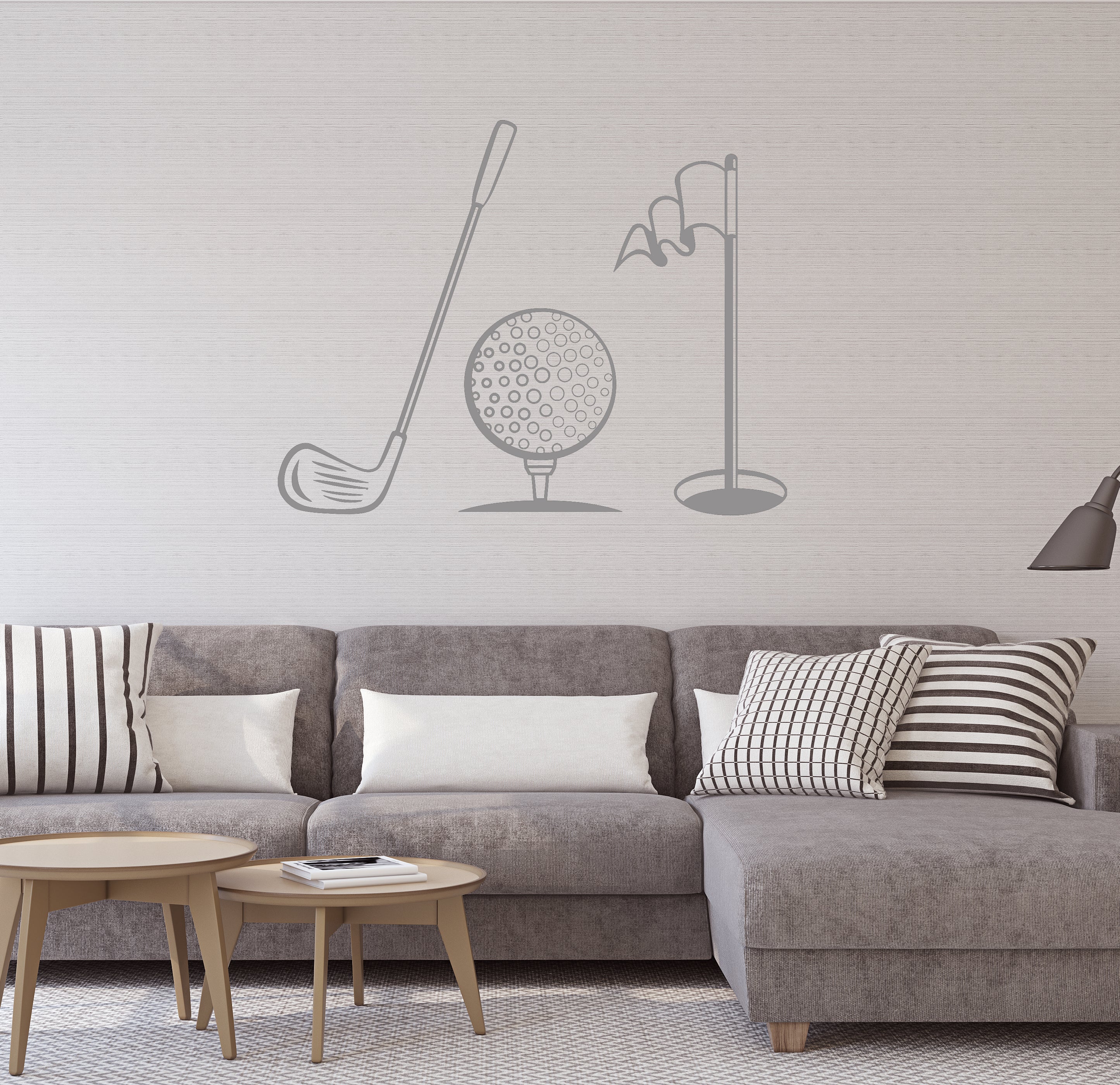 Golf Sticker Player Vinyl Wall Decal Golf Equipment Player Golfer Stickers Unique Gift (26 ...