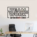 teamwork wall stickers 