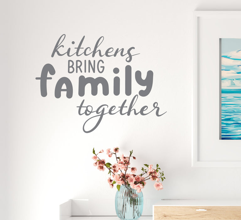 Wall Decal Family Kitchen Romantic Home House Vinyl Decor GREY gz311