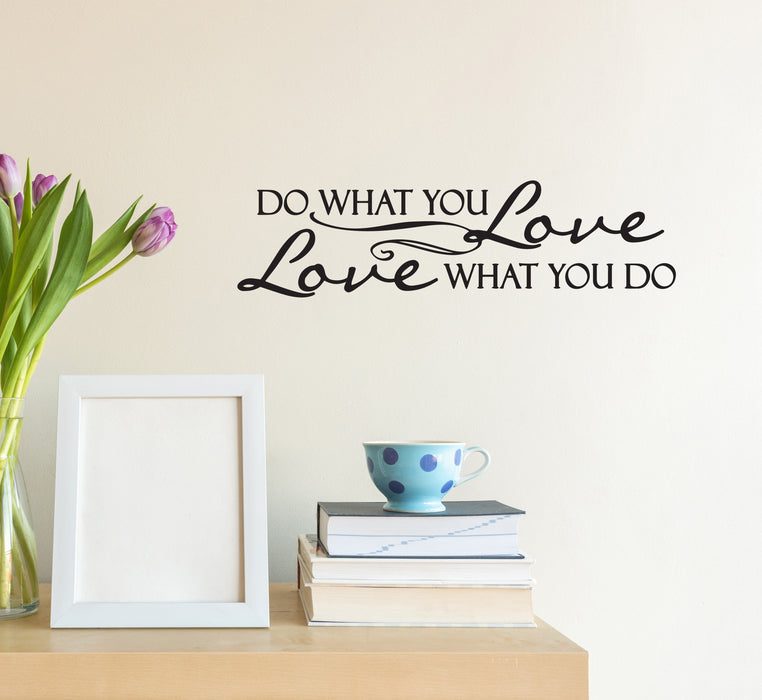 Wall Decal Lettering Romantic Need Love Interior Vinyl Decor Black 35 in x 9.5 in gz483