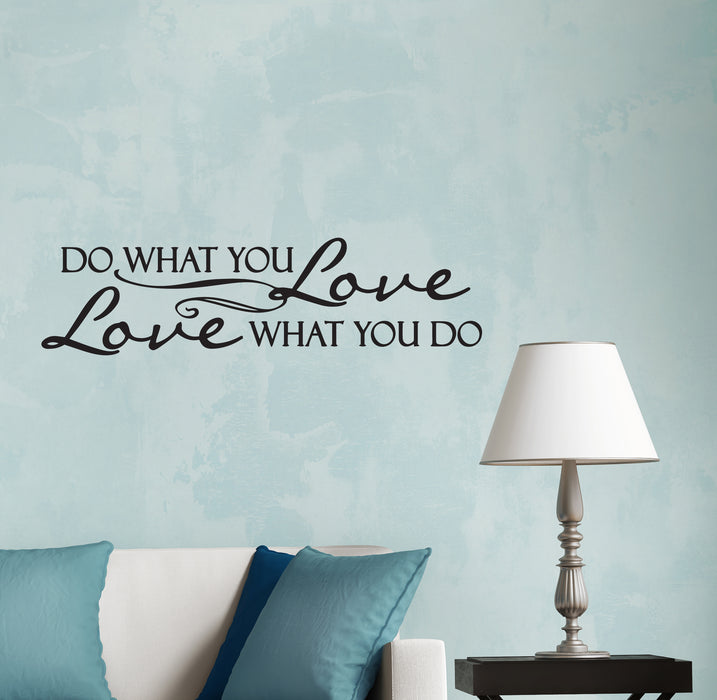 Wall Decal Lettering Romantic Need Love Interior Vinyl Decor Black 35 in x 9.5 in gz483