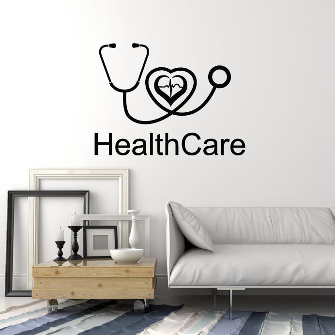 Vinyl Wall Decal Health Care Hospital Clinic Medical Office Stickers Mural (g8318)