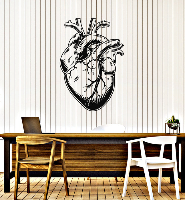 Vinyl Wall Decal Clinic Medicine Hospital Doctor Heart Health Care Stickers Mural (g7737)