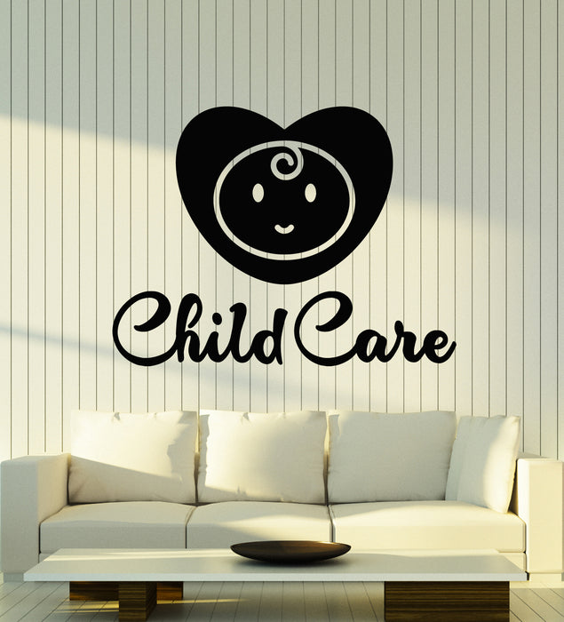 Vinyl Wall Decal Child Care Nursery Cartoon Decor Kids Room Stickers Mural (g5584)