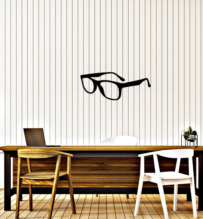 Vinyl Decal Style Decoration Wall Sticker Glasses Spectacles Decor for hipster Unique Gift (g113)