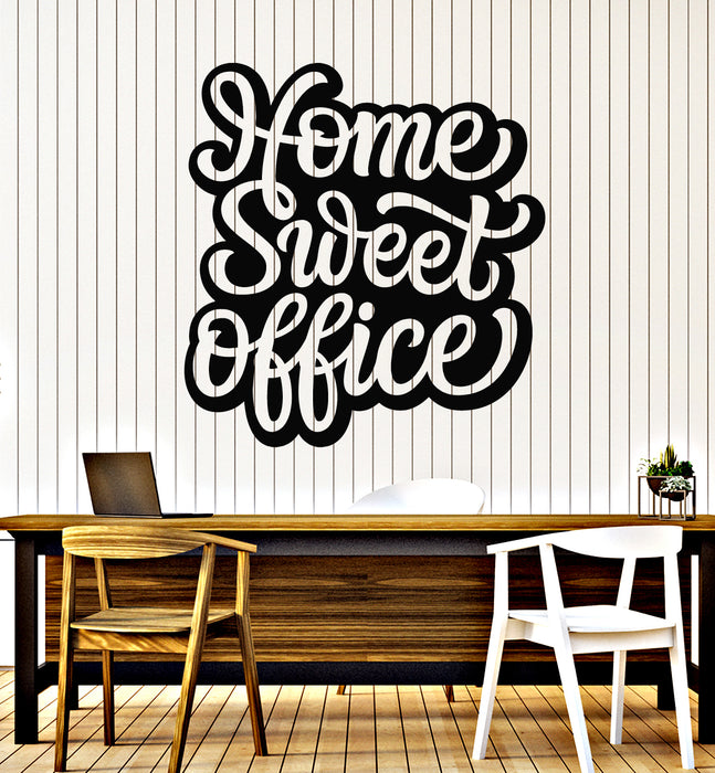 Vinyl Wall Decal Words Lettering Home Sweet Office Interior Stickers Mural (g5220)