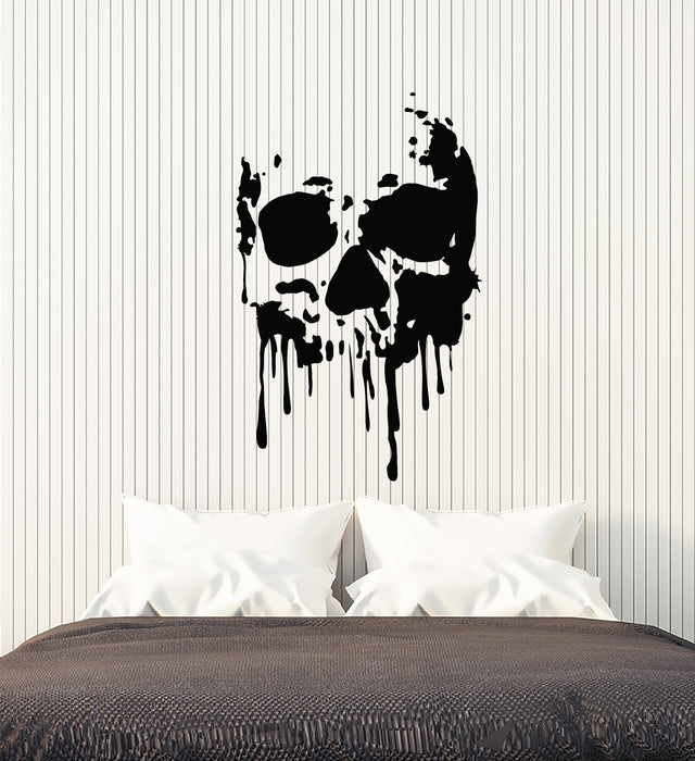 Vinyl Wall Decal Skull Death Gothic Horror Monster Art Bone Stickers Mural (g2124)