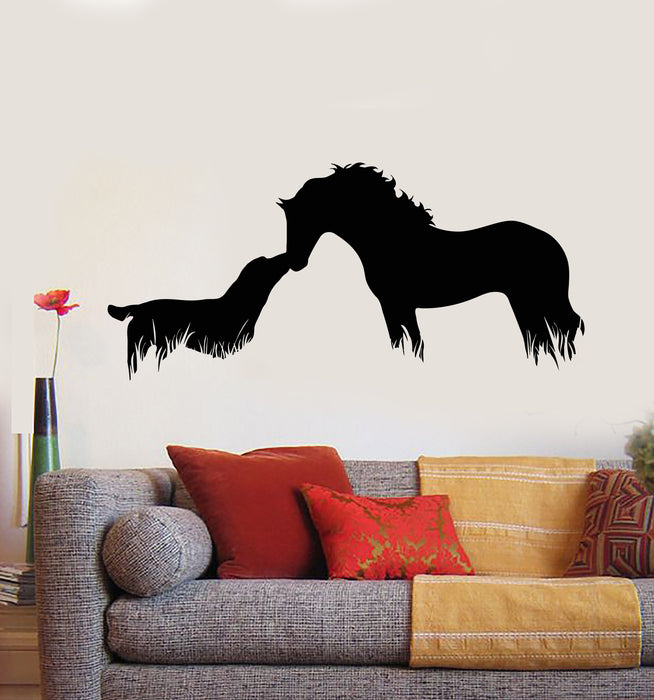Vinyl Wall Decal Abstract Animals Pet Horse Dog Veterinary Clinic Stickers Mural (g3096)