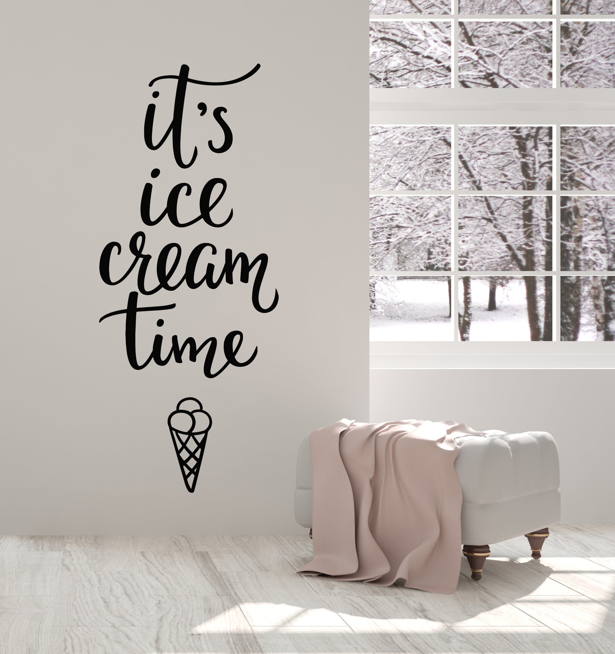 Custom Ice Cream Wall Stickers And Decals Collection — Wallstickers4you