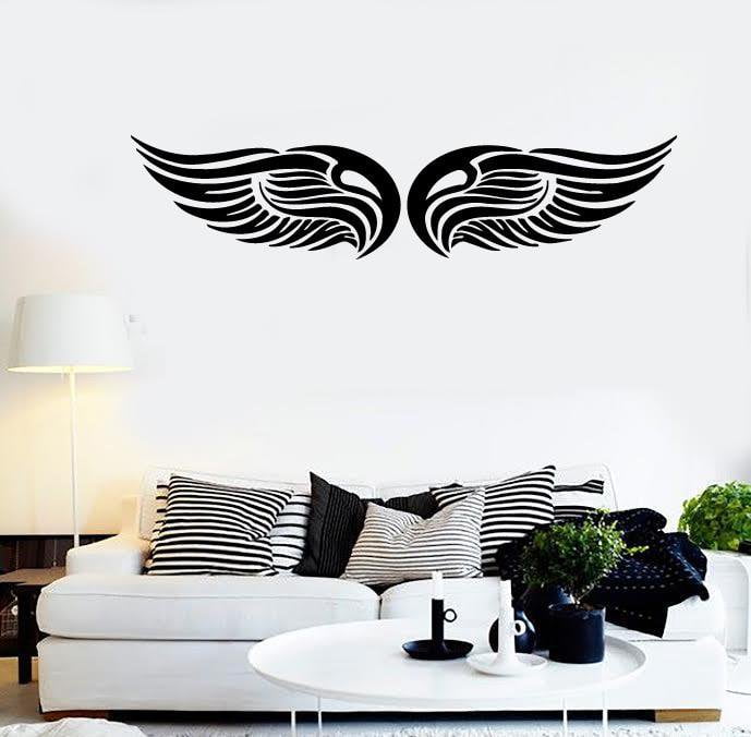 Wall Stickers Vinyl Decal Wings Garage Car Driver Decor Mural Unique Gift (ig058)