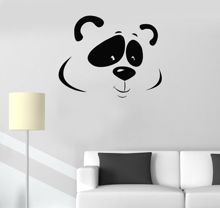 Vinyl Decal Cute Panda Animal Zoo Kids Baby Room Wall Stickers Unique Gift (ig108)