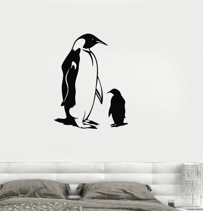 Vinyl Decal Penguins Animals Zoo Kids Baby Room Stickers Mural Unique Gift (ig114)