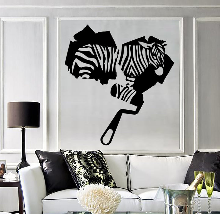 Wall Stickers Vinyl Decal Zebra Animal Modern Room Decor Home Unique Gift (ig1760)