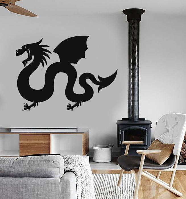 Wall Stickers Vinyl Decal Chinese Dragon Mythical Creature Decor Unique Gift (ig211)