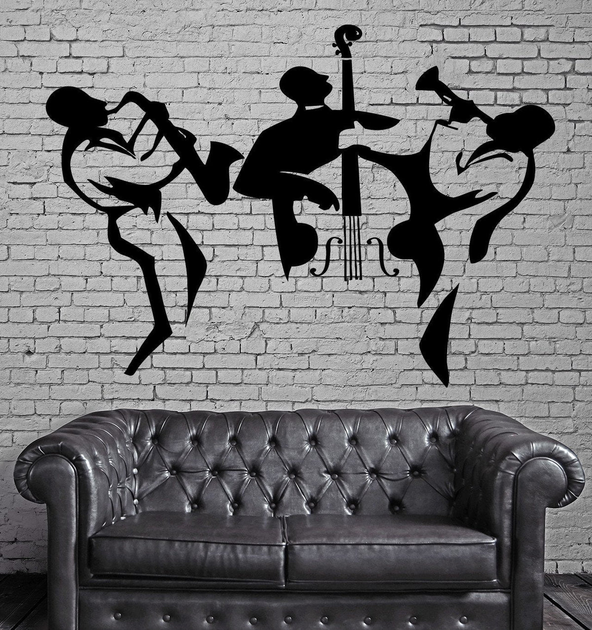 Music Vinyl Decal Classical Orchestra Cello Instruments Wall Stickers ...