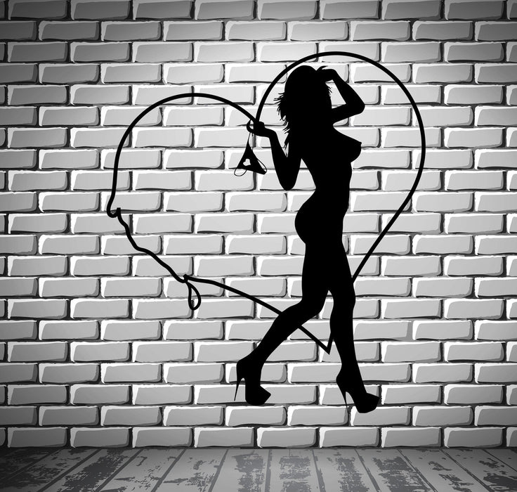 Naked Girl Vinyl Decal Hot Sexy Strip Nude Go Go Beauty Wall Stickers Unique Gift (ig2335)