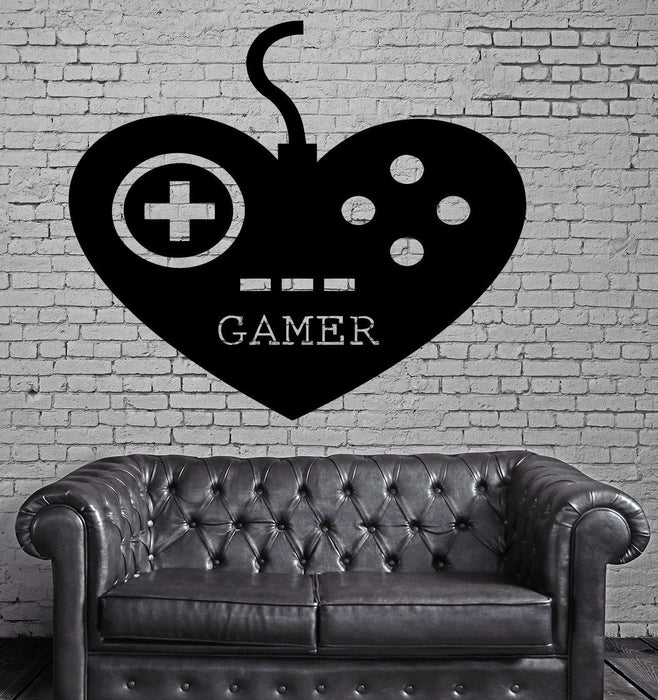 Wall Stickers Gamer Play Room Video Games Kids Room Teen Vinyl Decal Unique Gift (ig2498)