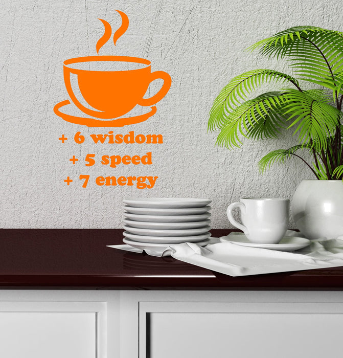 Vinyl Decal Gaming Coffee Cup Video Game Funny Kitchen Wall Stickers Mural Unique Gift (ig2757)