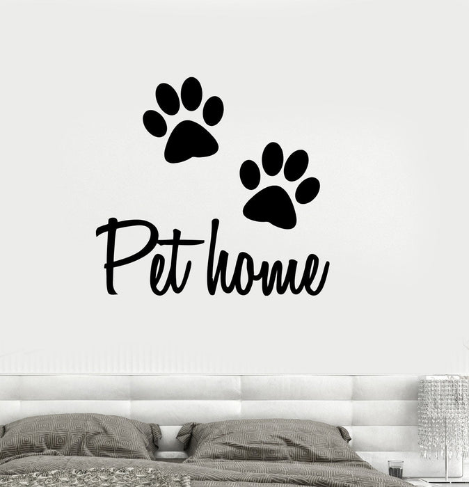 Vinyl Wall Decal Pet Home Animal Dog Cat Veterinary Stickers Mural (ig3245)