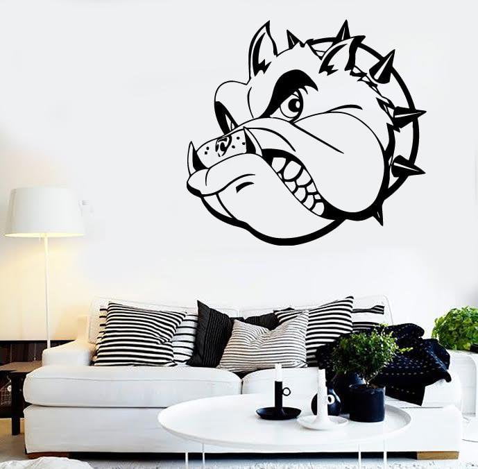 Wall Stickers Wicked Dog Pet Animal Collar Great Design Vinyl Decal Unique Gift (ig539)