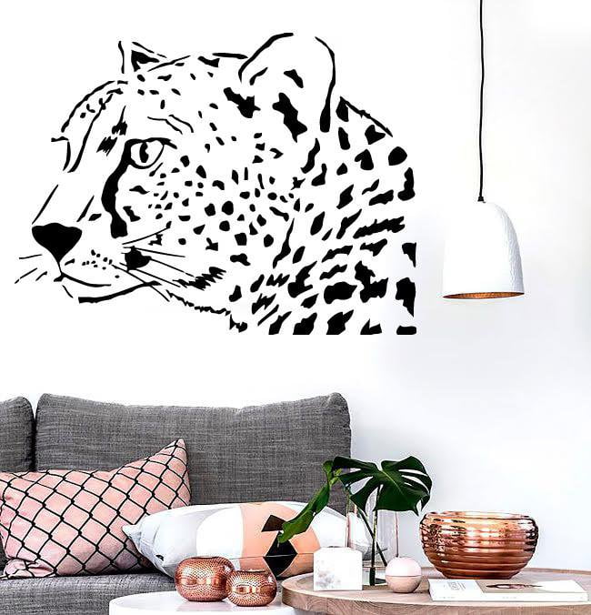 Wall Stickers Vinyl Decal Tiger Leopard Predator Coolest Decor for Room (i692)