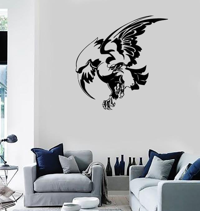 Wall Stickers Vinyl Decal Vulture Bird Decor for Home Unique Gift (ig701)