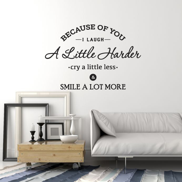 Vinyl Wall Decal Inspirational Positive Quote Saying Home Decor Stickers Mural (ig6133)