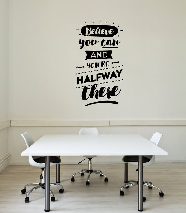 Vinyl Wall Decal Inspirational Quote for Any Room Office Saying Art Interior Stickers Mural (ig5928)