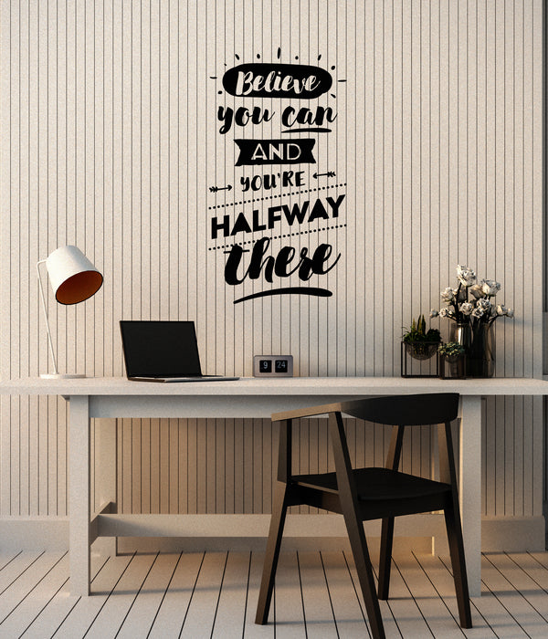 Vinyl Wall Decal Inspirational Quote for Any Room Office Saying Art Interior Stickers Mural (ig5928)
