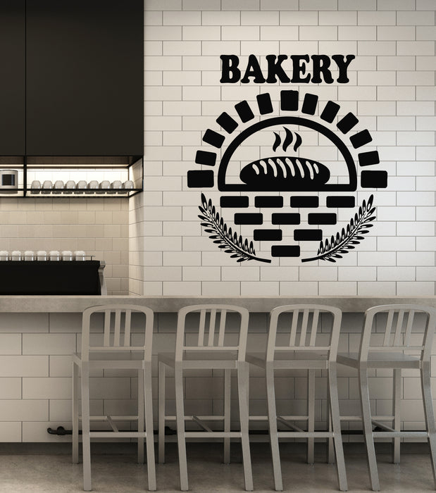 Vinyl Wall Decal Kitchen Bakery Bakehouse Fresh Products Stickers Mural (g6463)