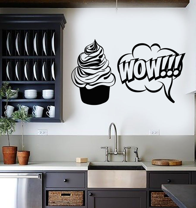 Vinyl Wall Decal Cake Candy Dessert Sweet Kitchen Cafe Stickers Mural (g5227)