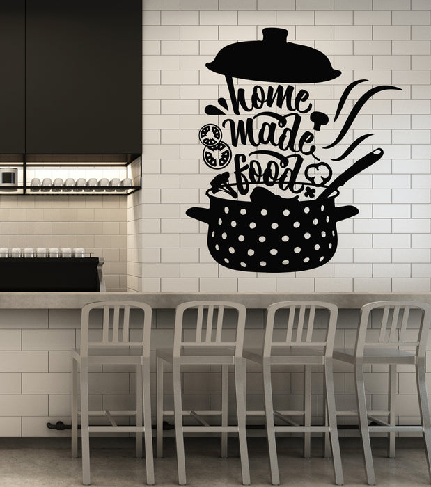 Vinyl Wall Decal Home Made Food Taste Appetites Kitchen Stickers Mural (g3440)