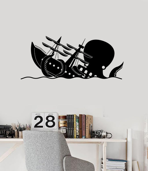 kraken tentacles ship wreck