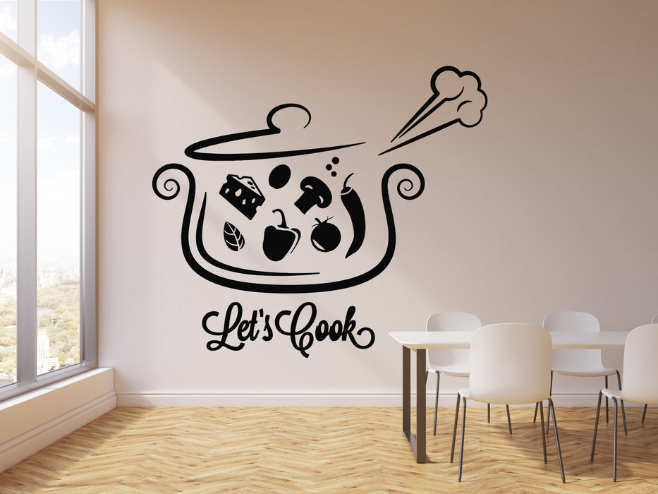 French Cuisine Recipe Pancakes Vinyl Wall Sticker Mural Decals Wallpaper  Wall Decor Poster Kitchen Home Decor House Decoration