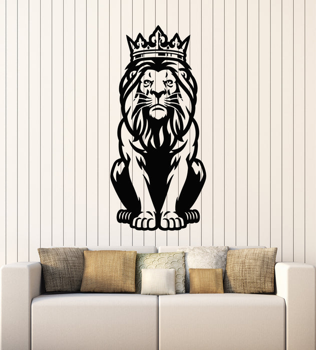 Vinyl Wall Decal Jungle Animal Lion King Predator Child Room Stickers Mural (g4728)